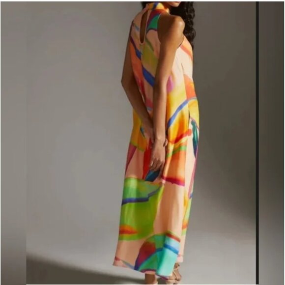 Farm Rio Halter Maxi Dress size XS - Picture 3 of 8